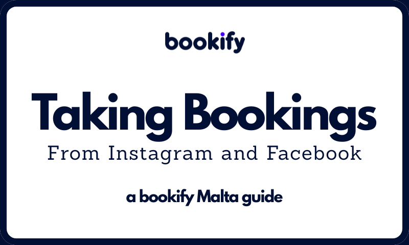 How to Take Bookings from Instagram and Facebook