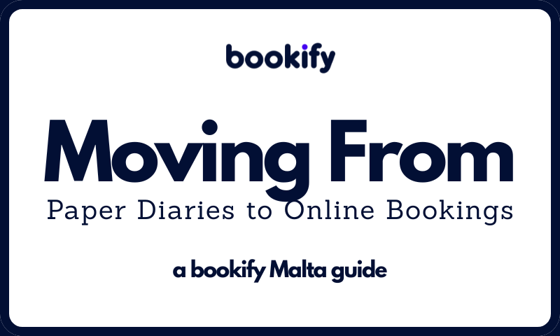How to move from a paper diary to online bookings